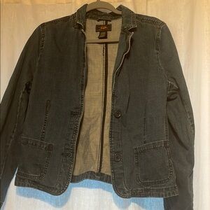 Route 66 Dark Blue Jean Jacket
